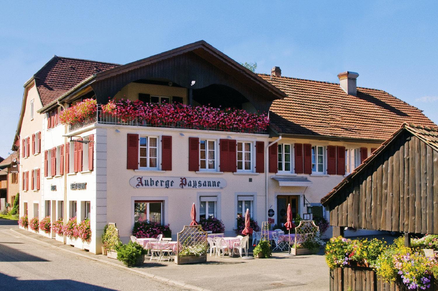 Auberge Et Hostellerie Paysanne Lutter ภายนอก รูปภาพ